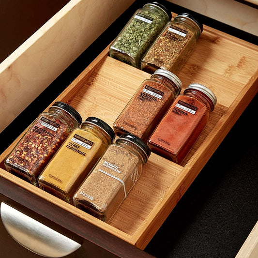 Spice Jar Drawer Rack