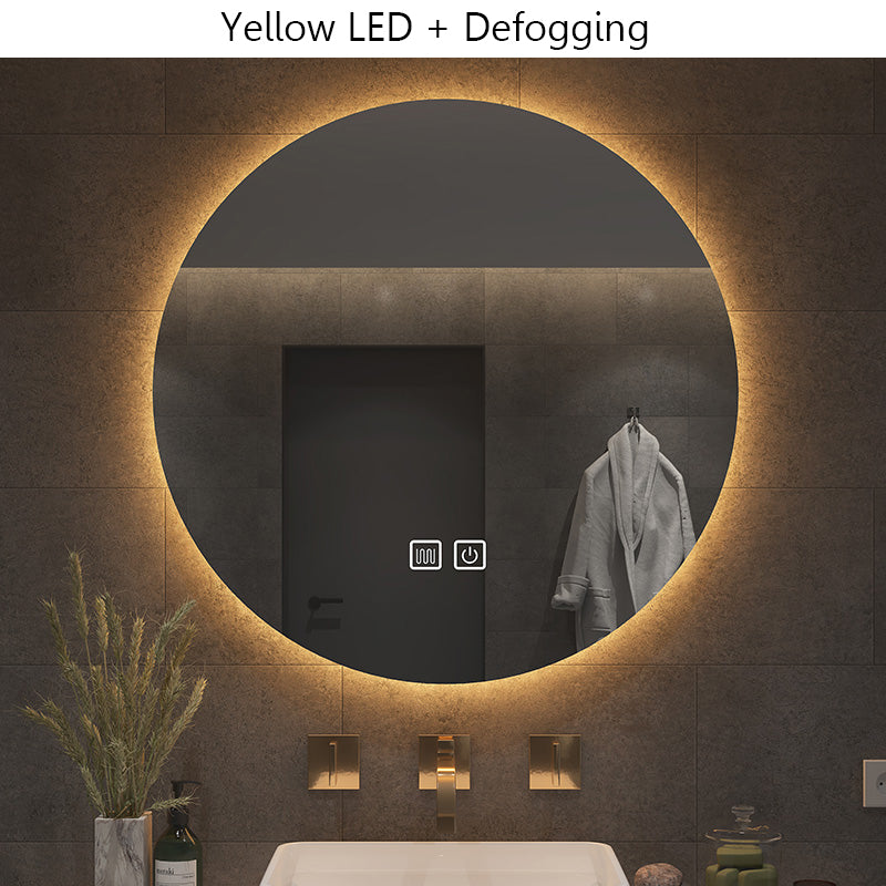 Round Bathroom Smart Mirror