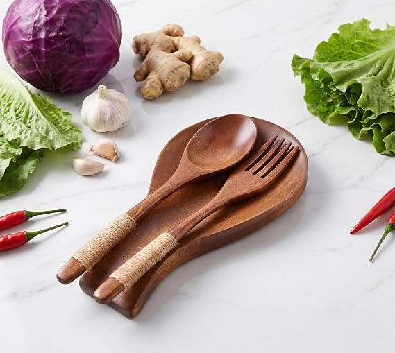 Wooden Cooking Spoon Pad Holders