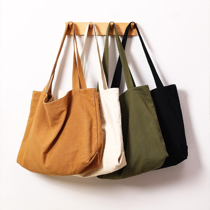 Grocery Canvas Shoulder Bag