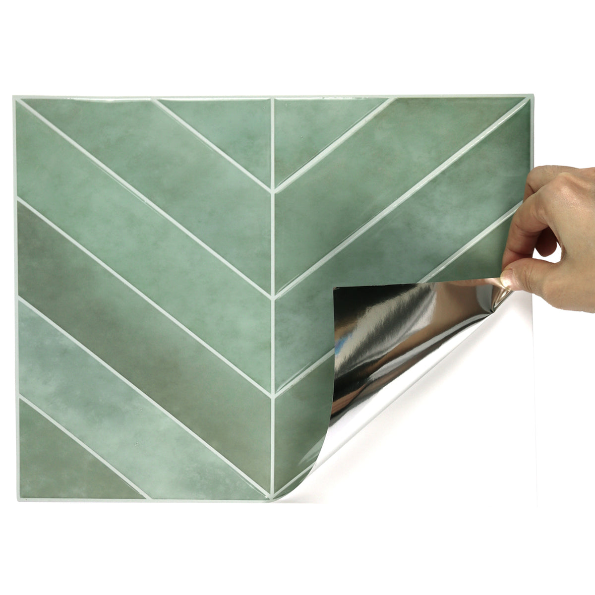 V-Shape Peel and Stick Tiles