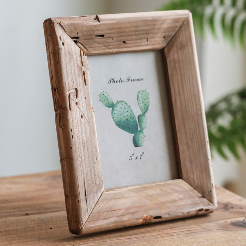 Rustic Style Wooden Photo Frames