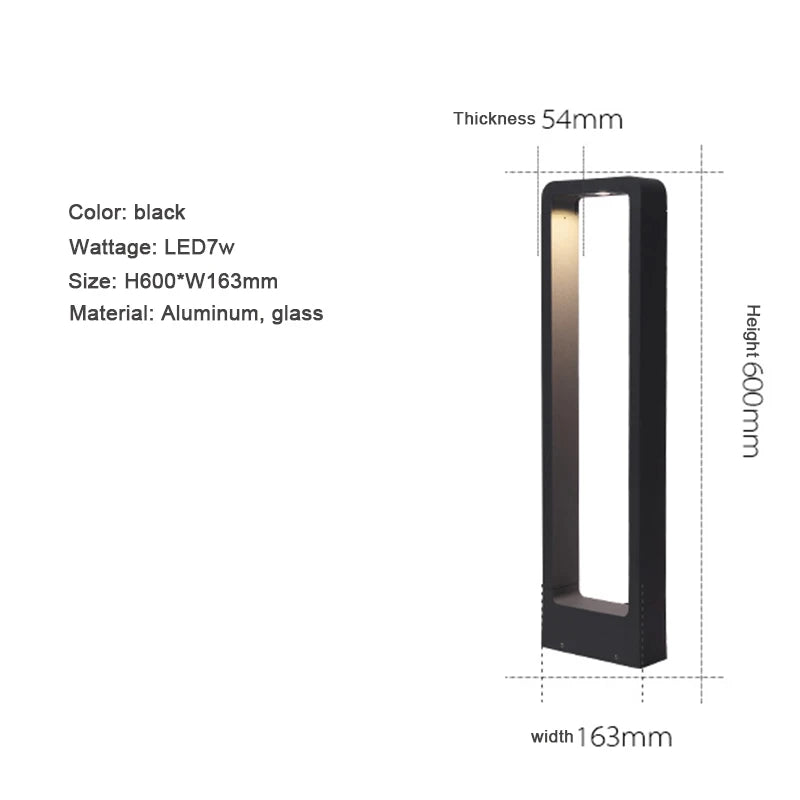 Garden Lawn Walkway Lamp Lights