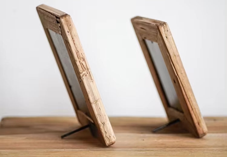 Rustic Style Wooden Photo Frames