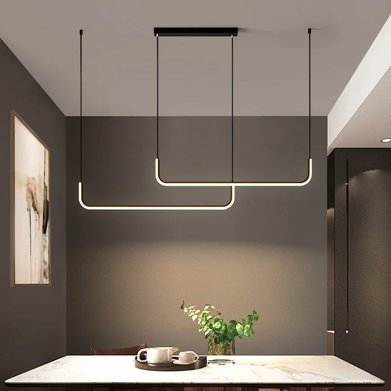 Simple Pendant Chandelier Lighting Fixture