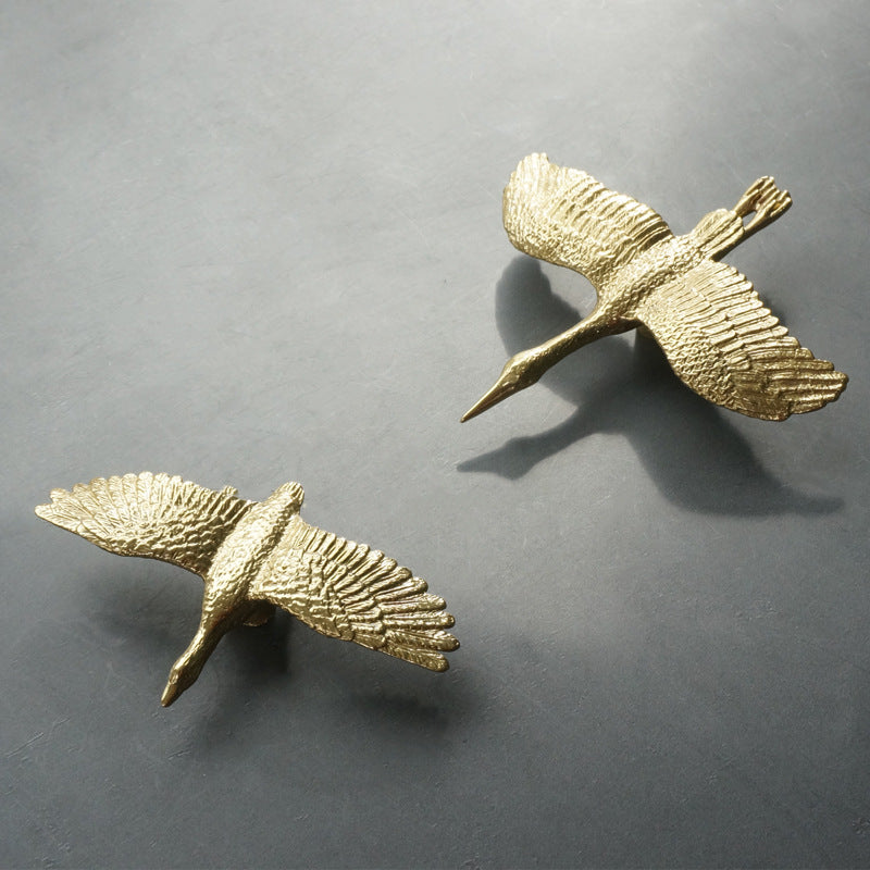 Wild Goose Bird Drawer Cabinet Handle & Knob