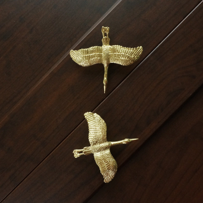 Wild Goose Bird Drawer Cabinet Handle & Knob