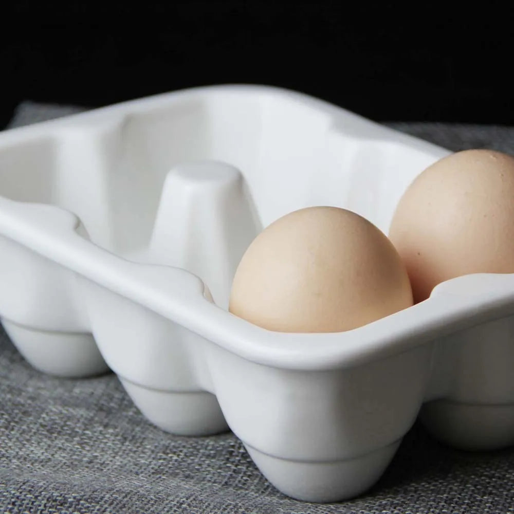 Ceramic 6/12 Grid Egg Box Holders