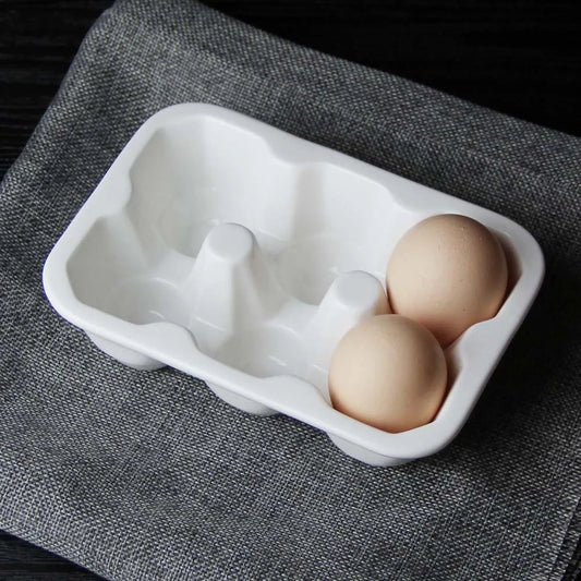 Ceramic 6/12 Grid Egg Box Holders