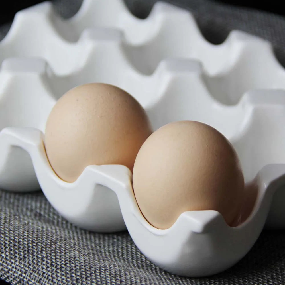 Ceramic 6/12 Grid Egg Box Holders