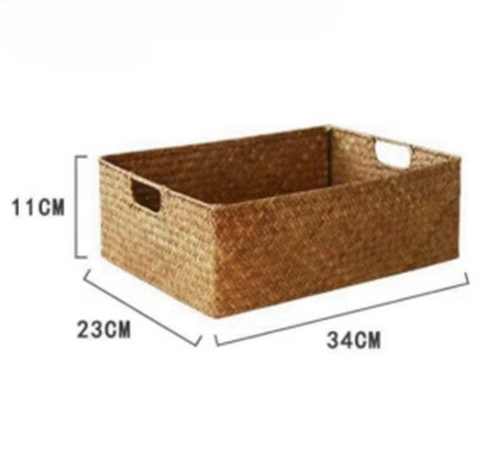 Woven Seagrass Storage Baskets