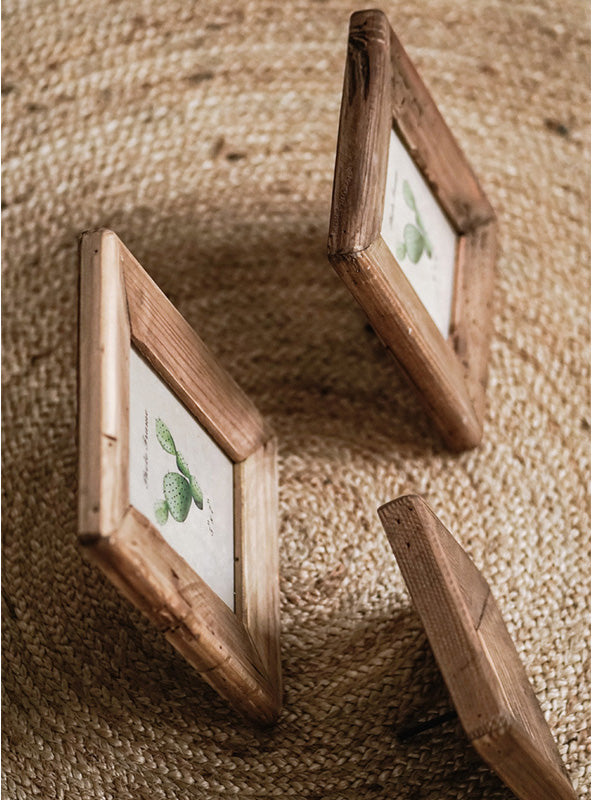 Rustic Style Wooden Photo Frames