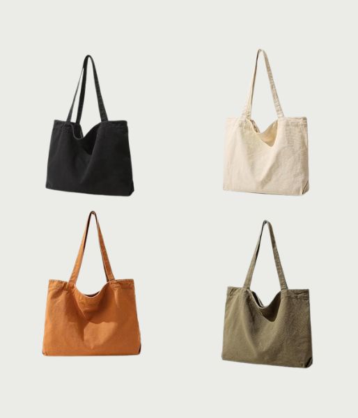Grocery Canvas Shoulder Bag