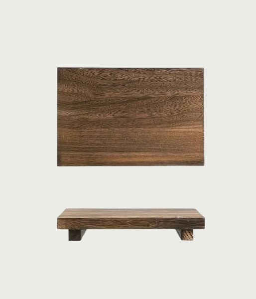 Wooden Bathroom Decor Stand