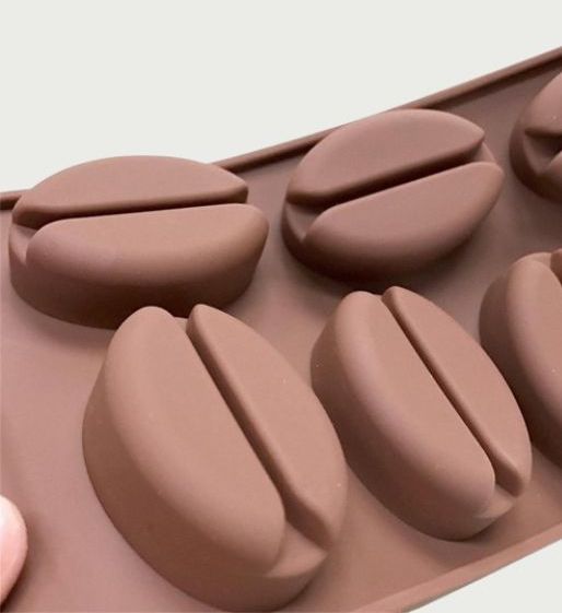 Coffee Beans Silicone Ice Cube Tray