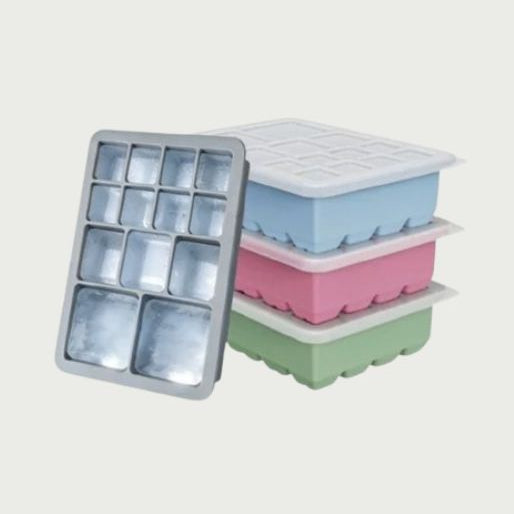Silicone Ice Cube Tray (Multiple Ice Shapes)