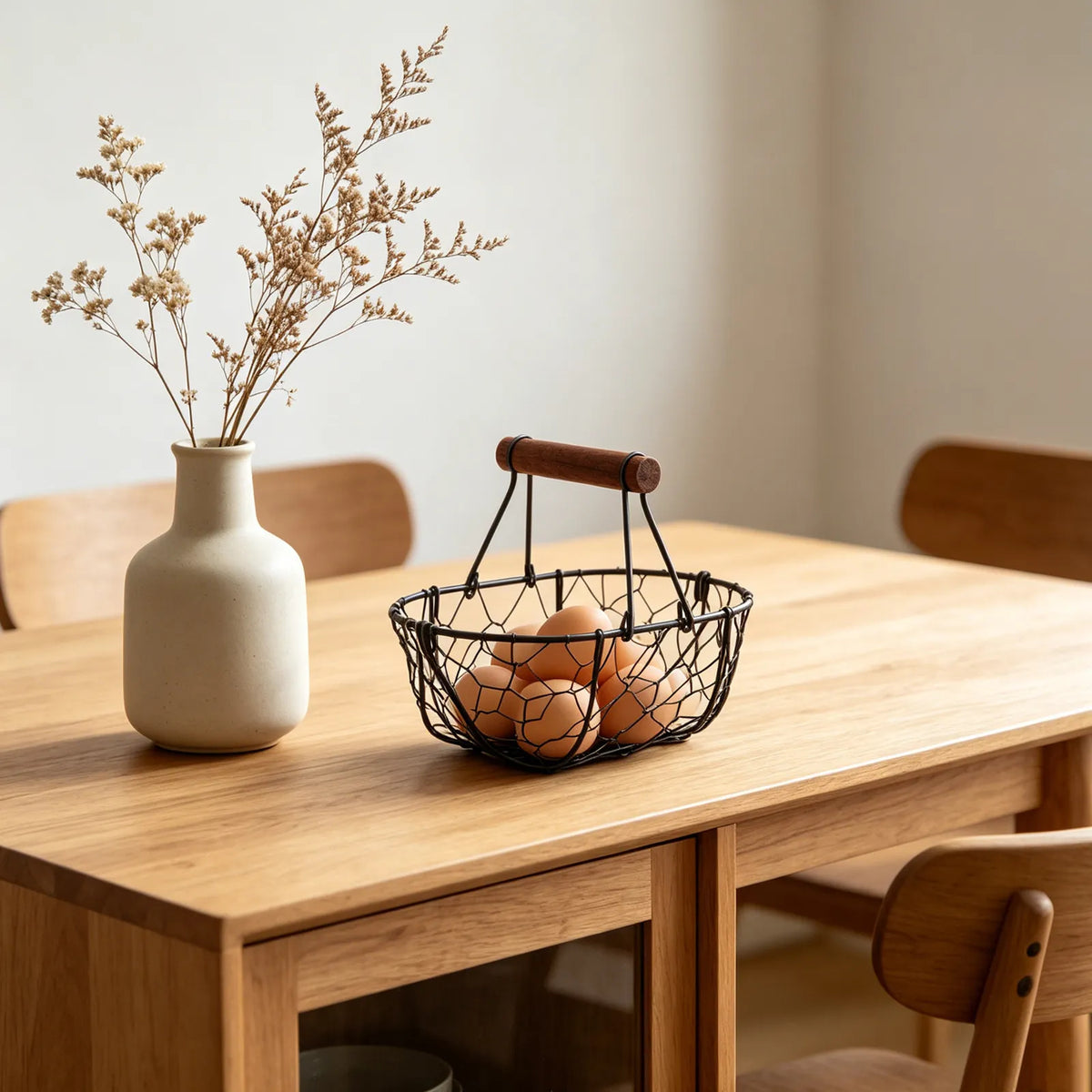 Retro Style Iron Mesh Basket