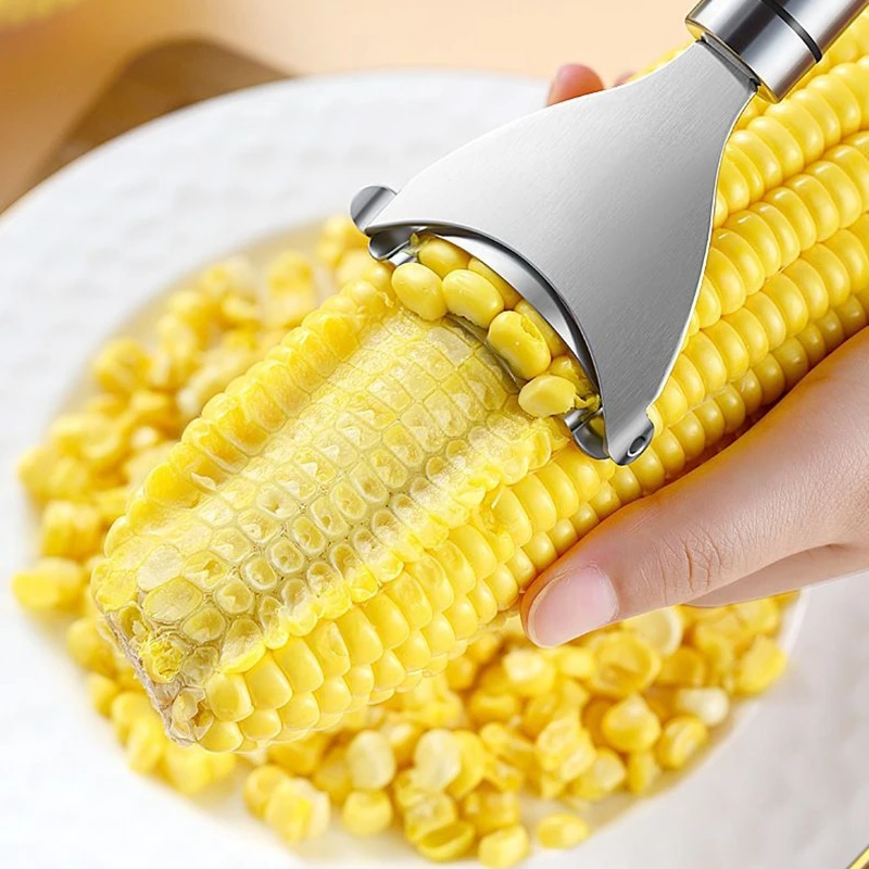 Metal Corn Peeler with Handle