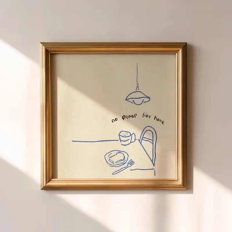 No Place Like Home Canvas Poster
