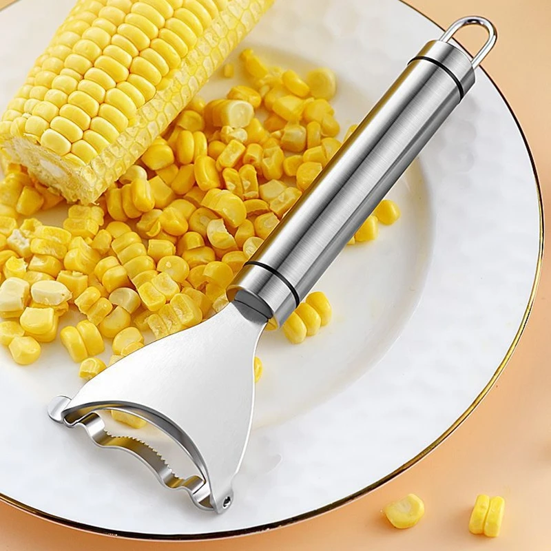 Metal Corn Peeler with Handle