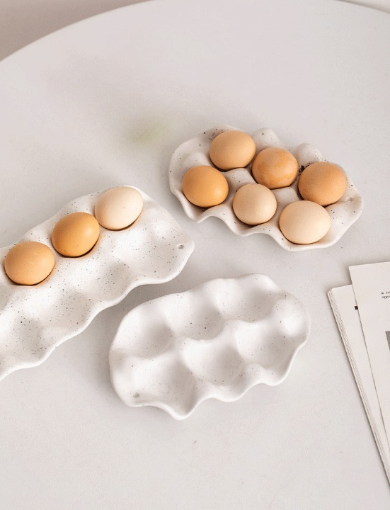Ceramic Egg Holder Trays