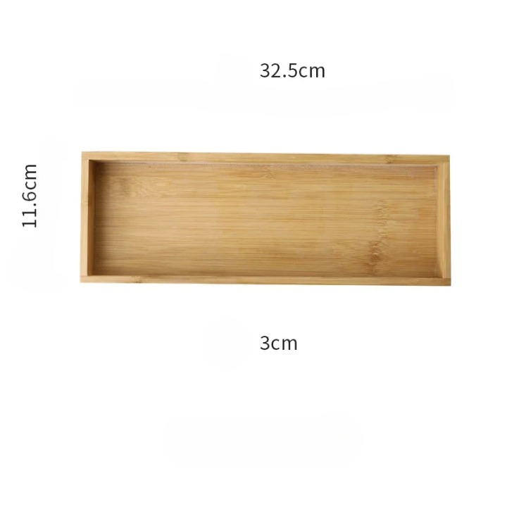 Wooden Drawer Organizer Storage Trays