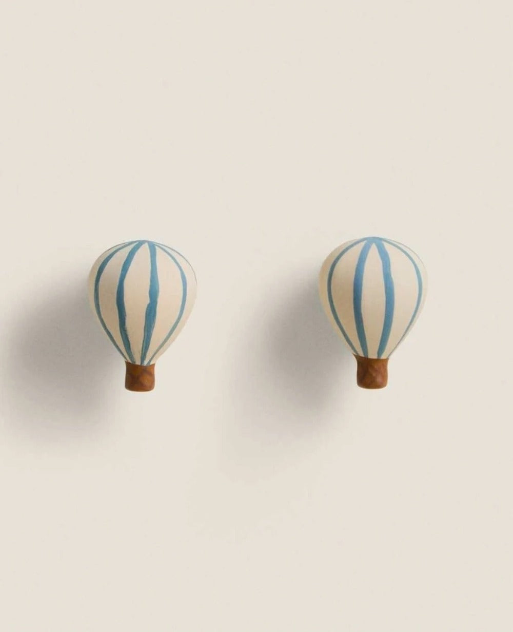 Hot Air Balloon Door Knobs (2 Pieces)