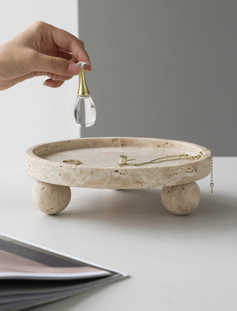 Natural Stone Decorative Tray Plate