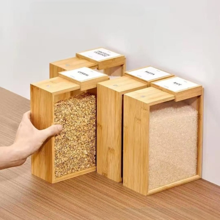 Wooden Food Storage Containers
