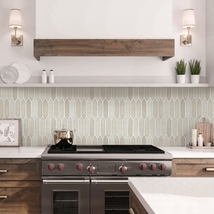 Matte Hexagon Peel and Stick Tiles