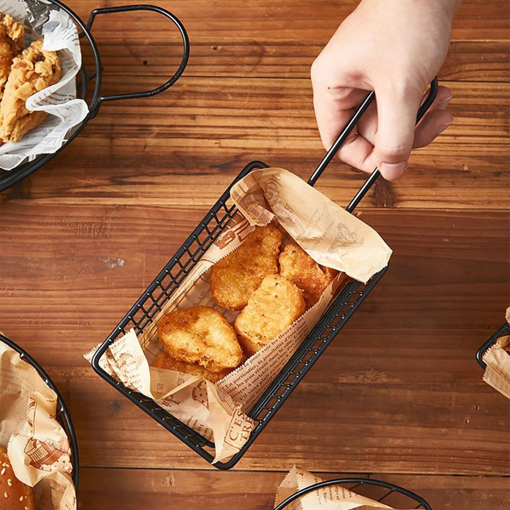 Metal Fryers Baskets with Handle