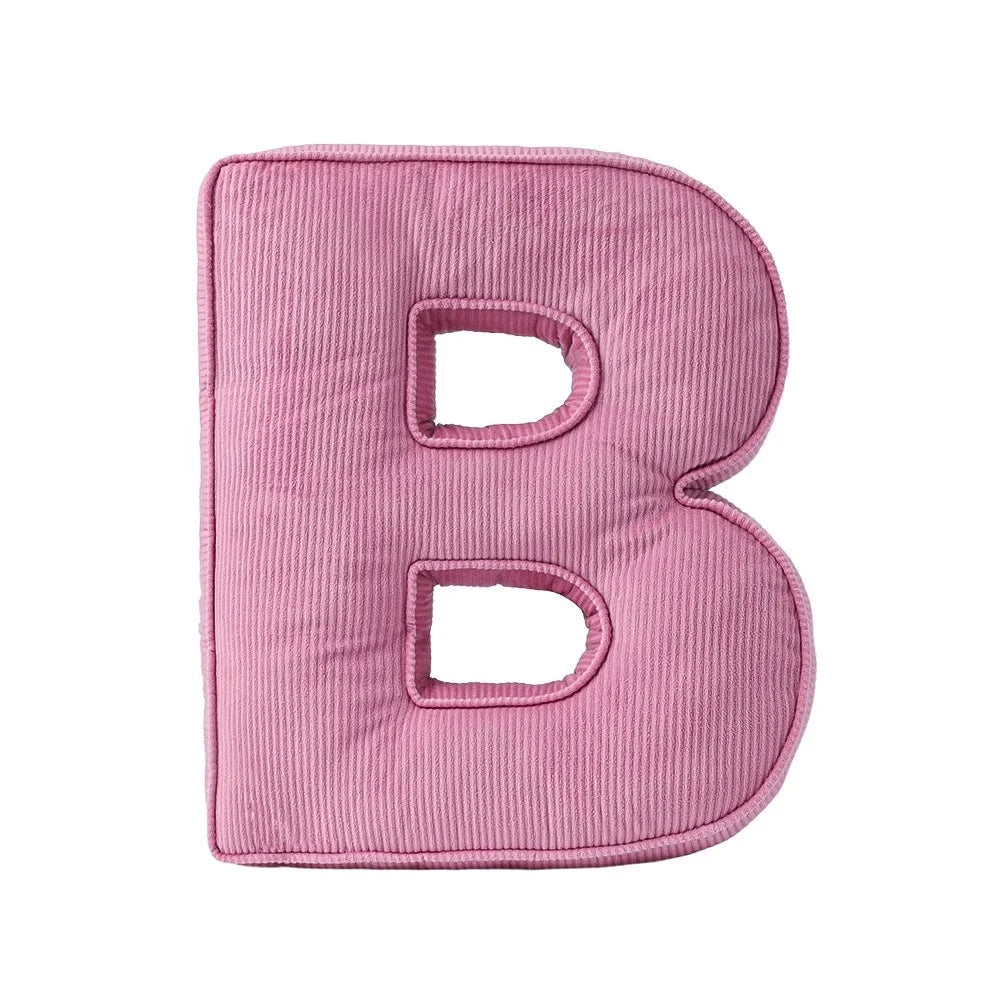 Pink ABC Letter Pillows