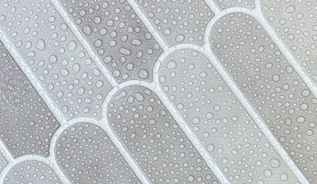 Matte Oval Peel and Stick Tiles