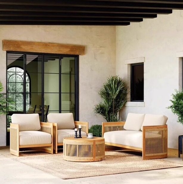 Woven Sofa Patio and Garden Set