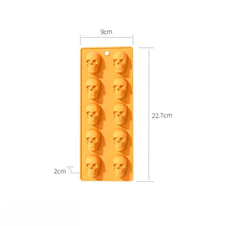 Halloween Cake & Candy Silicone Mold Trays