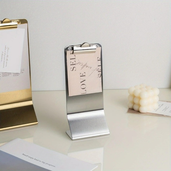 Metal Clip Stand Note Holder