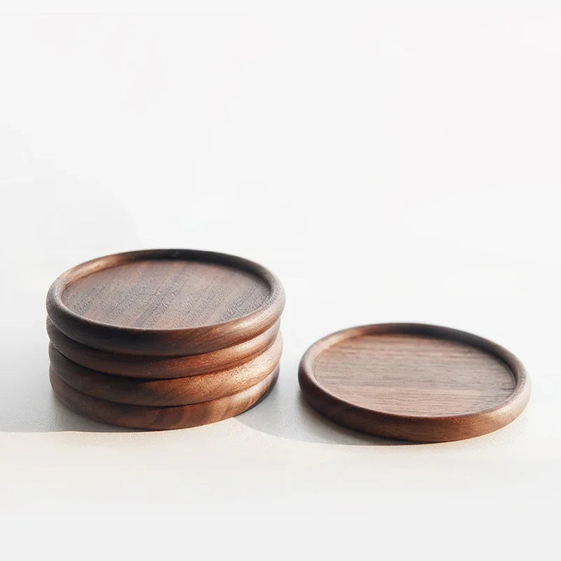 Round Wooden Coasters