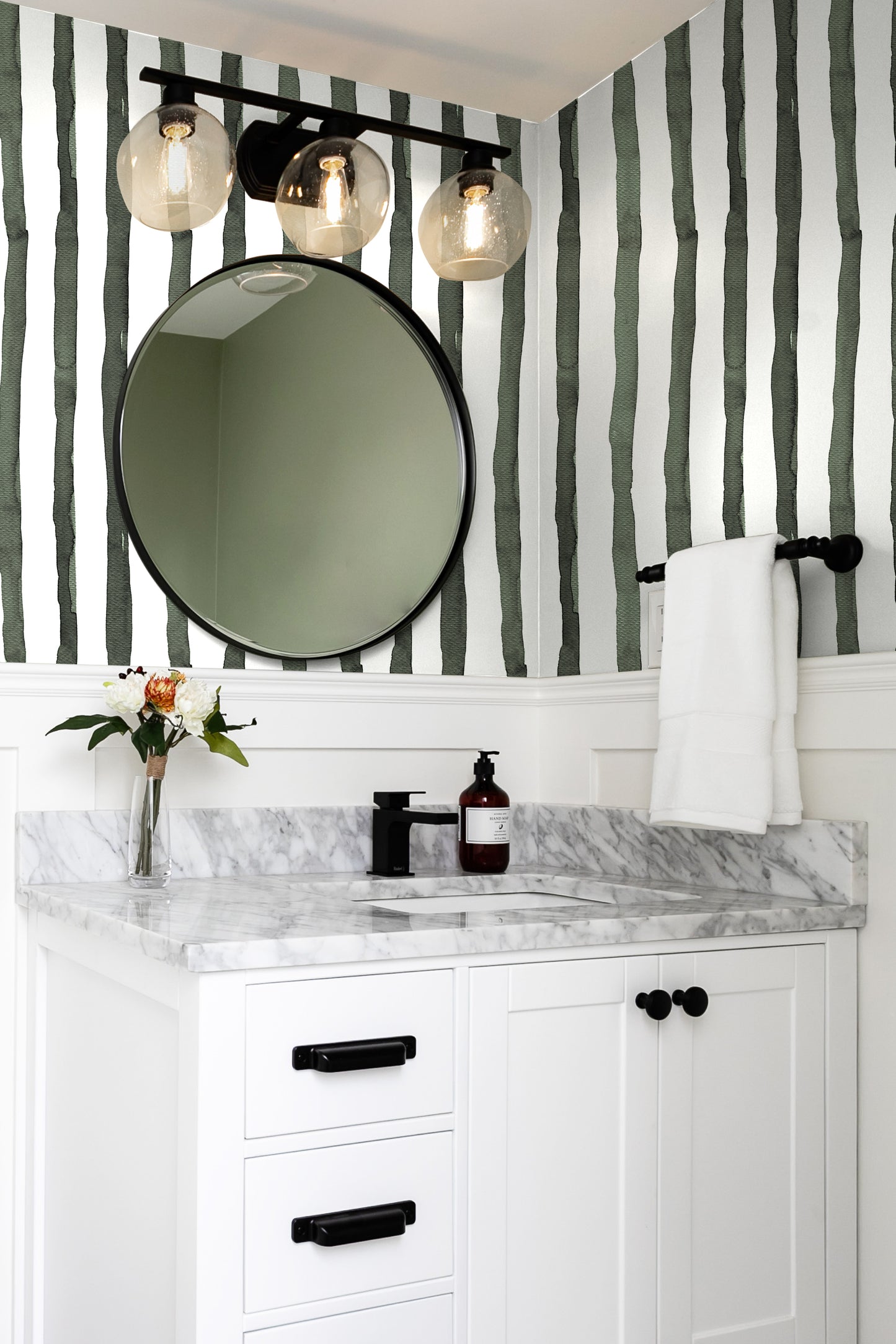 Stripes Peel and Stick Wallpaper