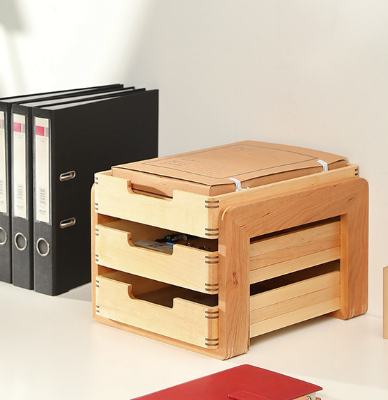 Solid Wood Storage Drawers
