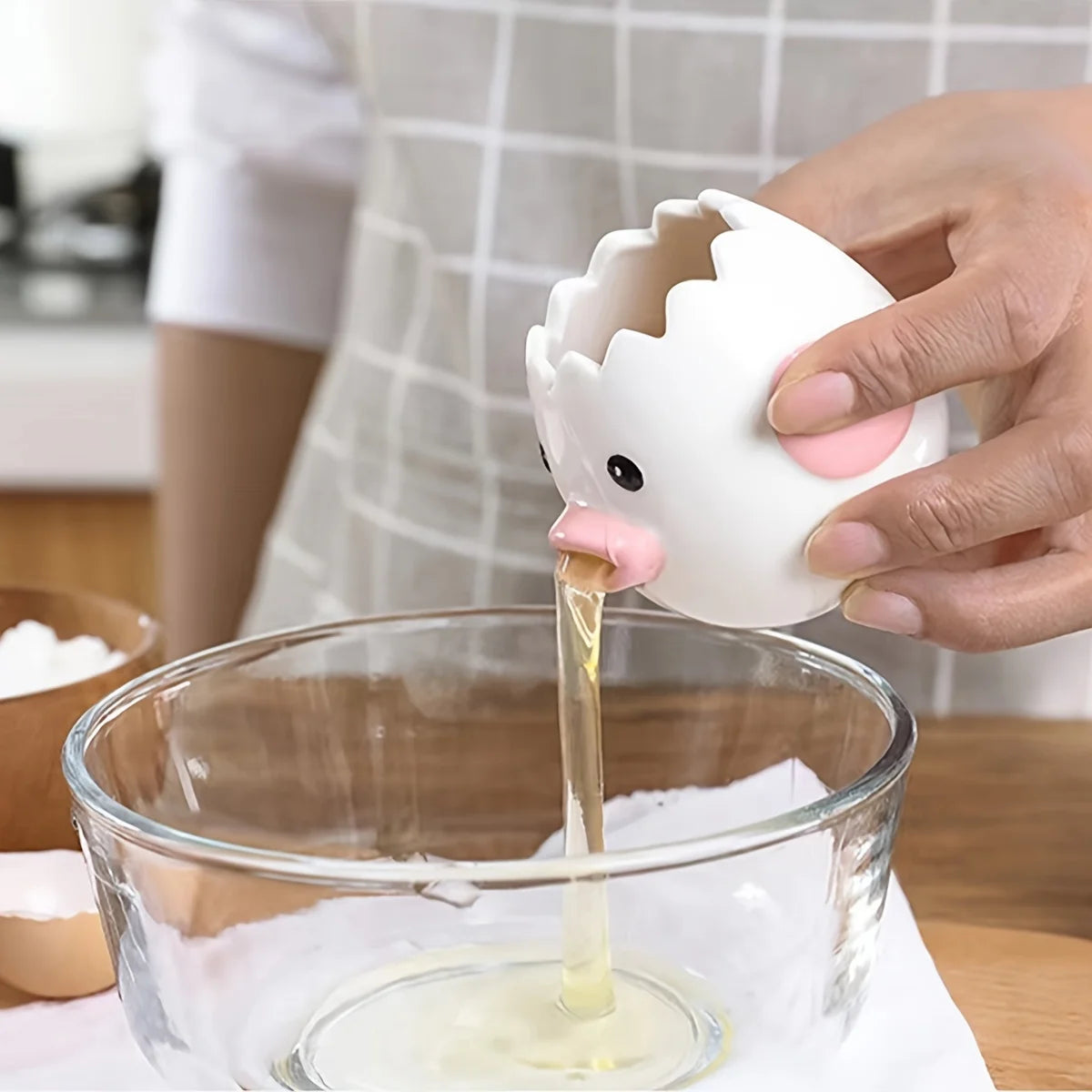 Ceramic Egg Yolk & White Separator