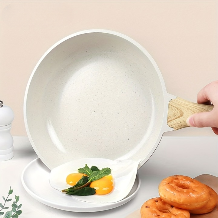 Frying Pans with Wooden Handles