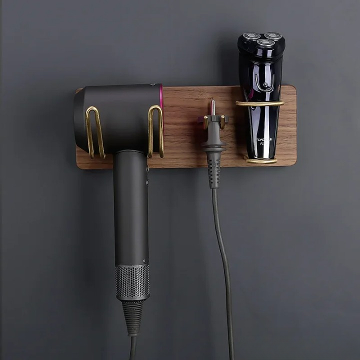 Hair Dryer & Tool Wall Mount Holder