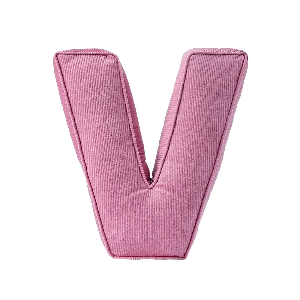 Pink ABC Letter Pillows