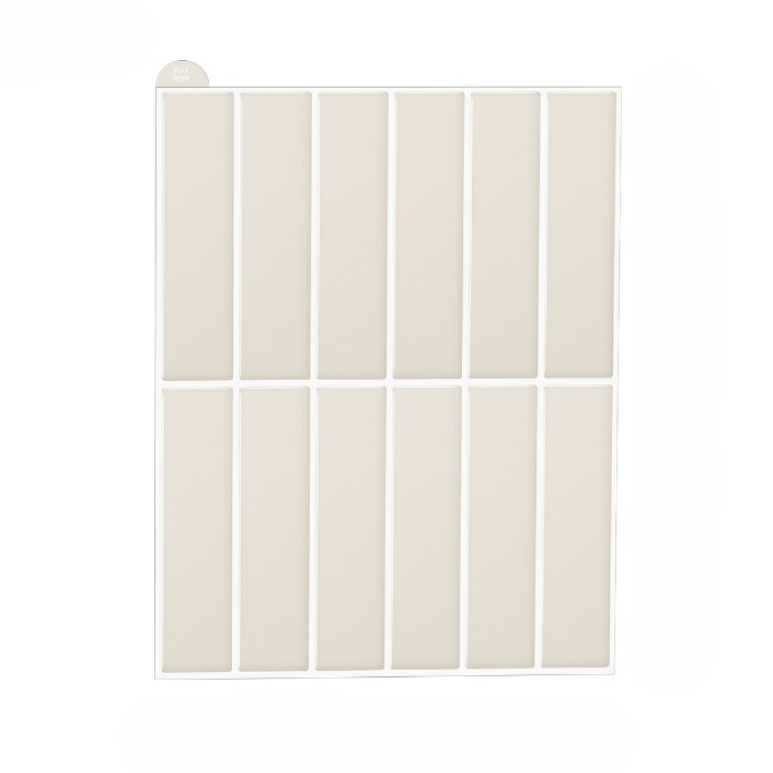 A white-framed wall art panel with ten vertical rectangular sections, shown against a plain white background.
