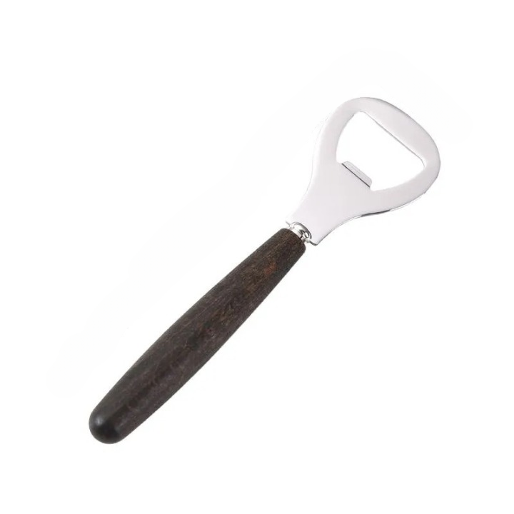 Manual Bottle Opener with Wooden Handle