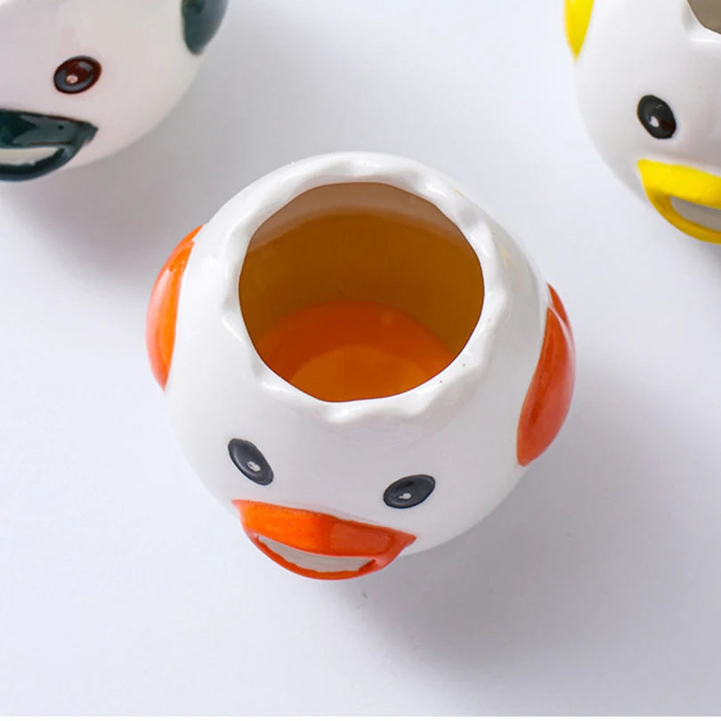 Ceramic Egg Yolk & White Separator