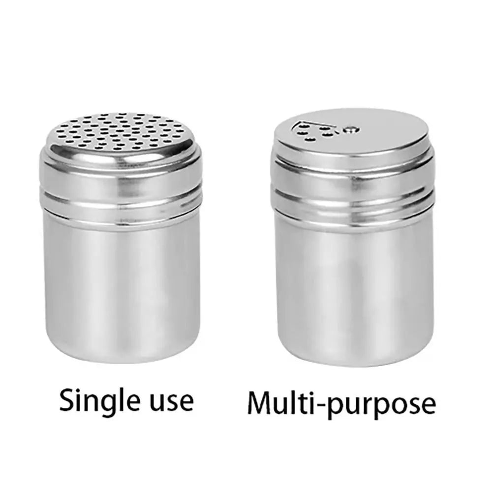 Metal Seasoning Jars with Rotating Cover