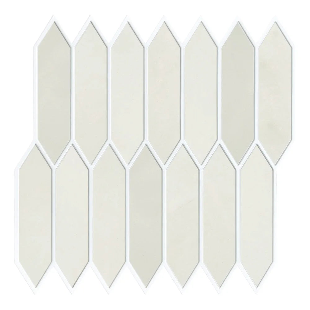 Matte Hexagon Peel and Stick Tiles