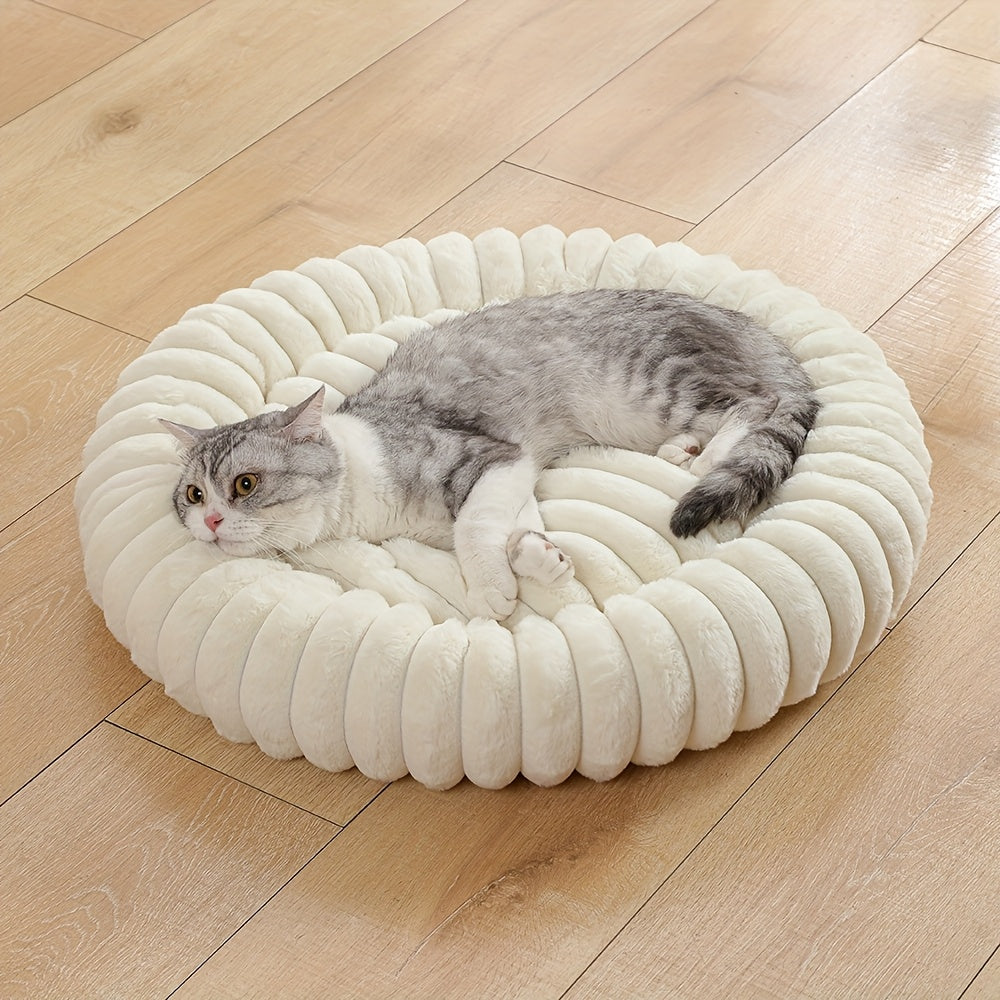Classic Round Cats & Dogs Bed