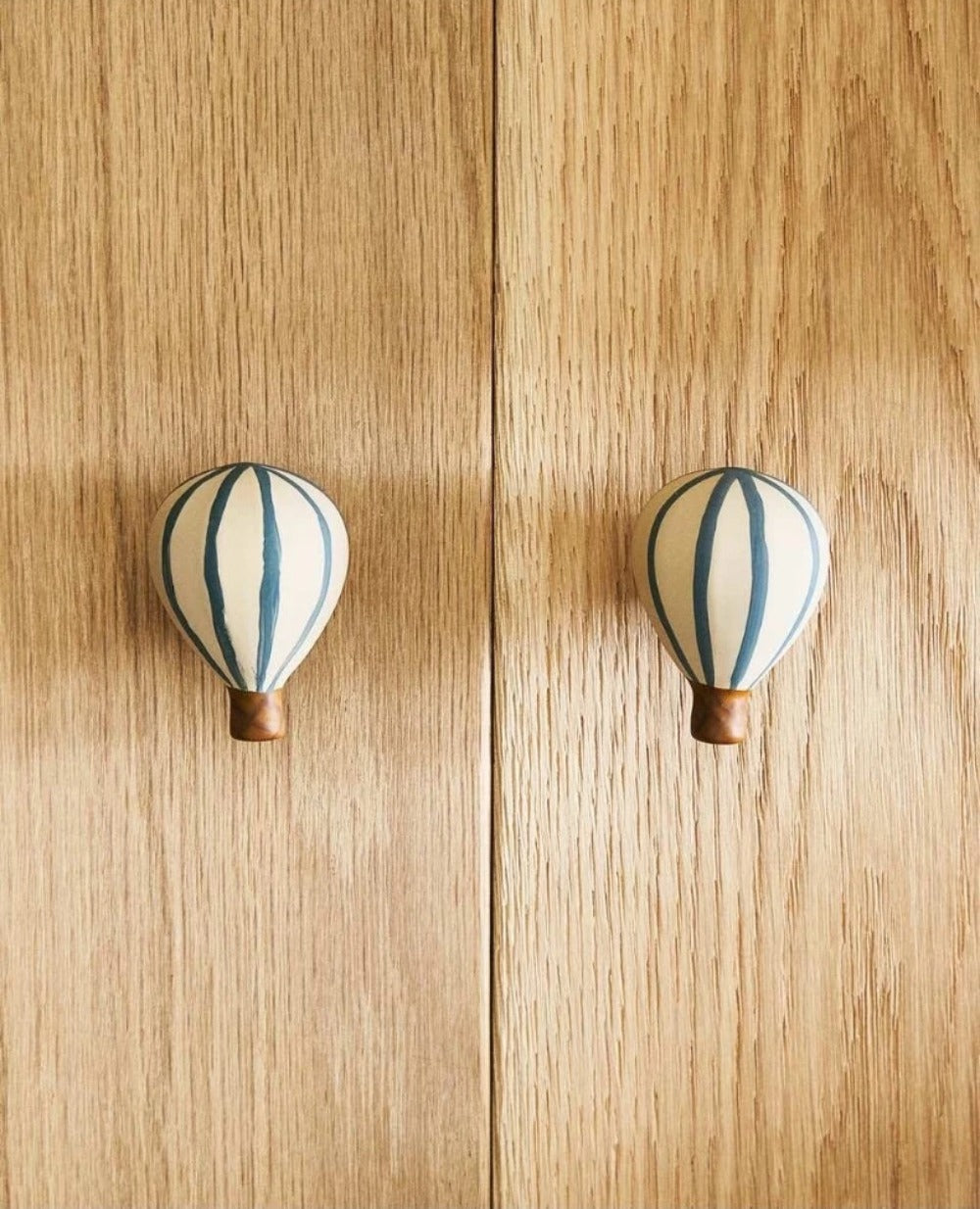 Hot Air Balloon Door Knobs (2 Pieces)